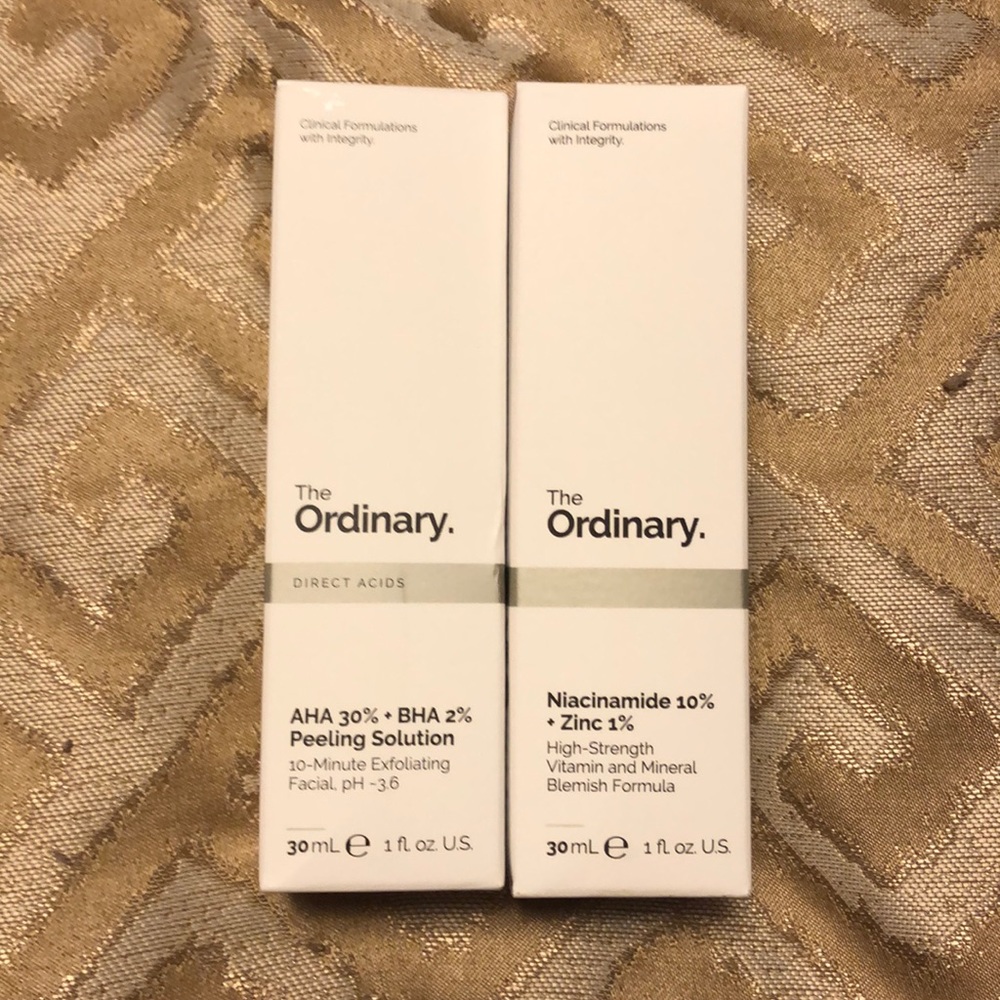 The Ordinary AHA BHA & Niacinamide Zinc